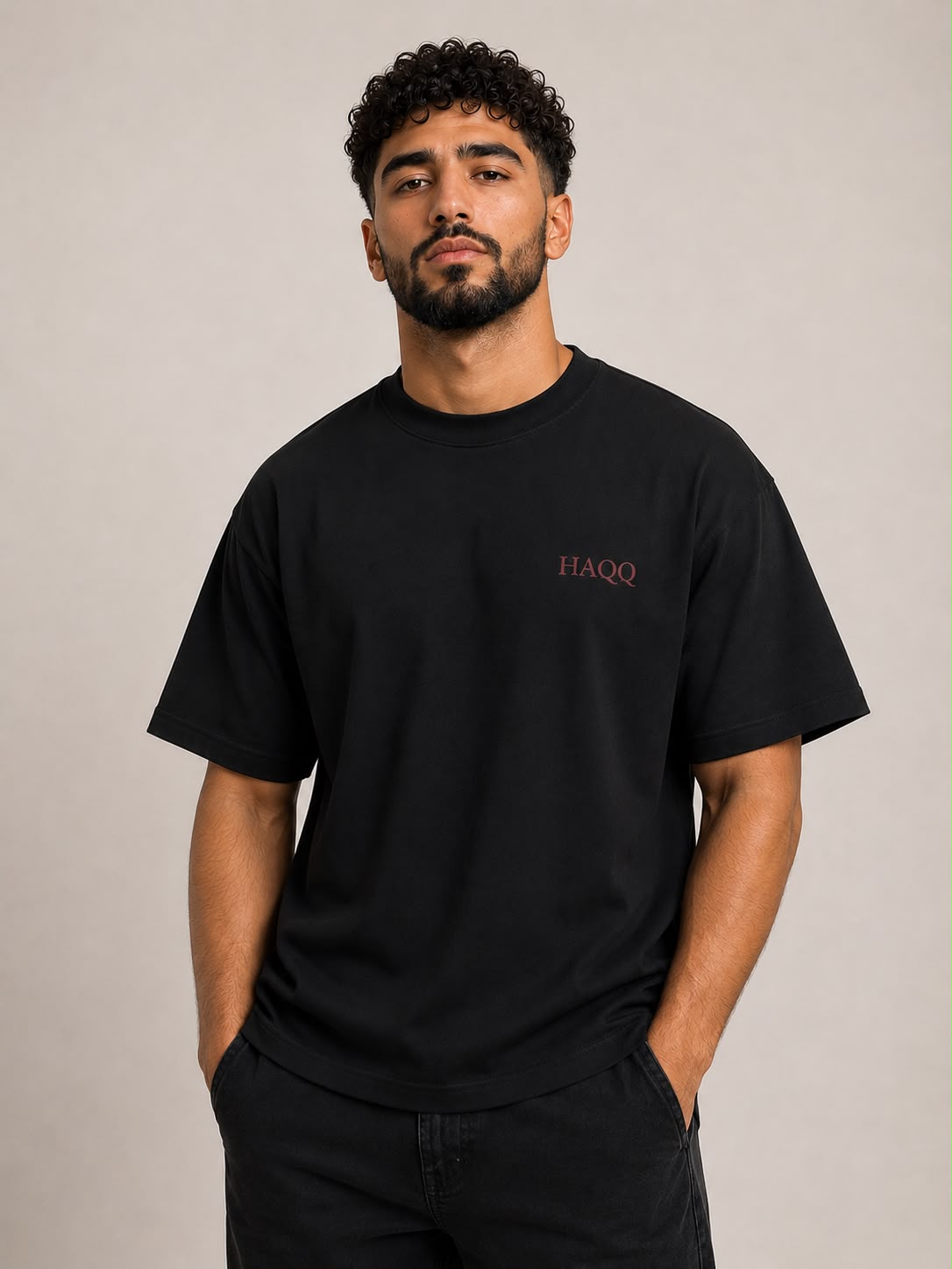 HAQQ "Stand Justice" Oversized T-Shirt