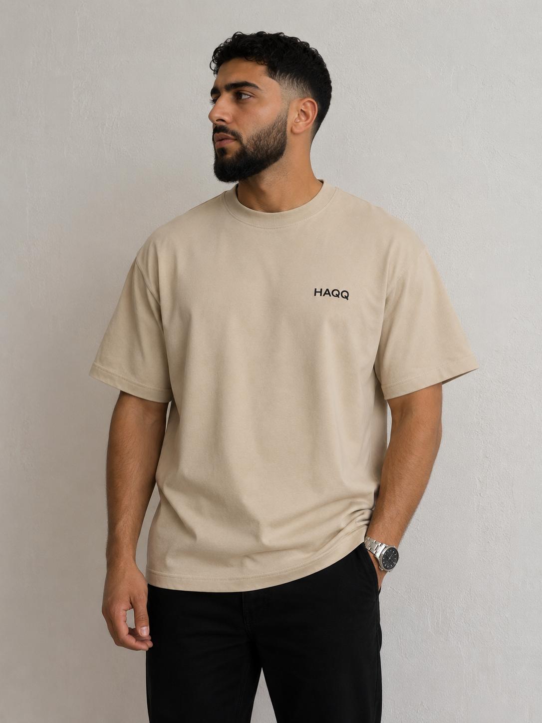 HAQQ "The Enjoyment of Delusion" Oversized T-Shirt